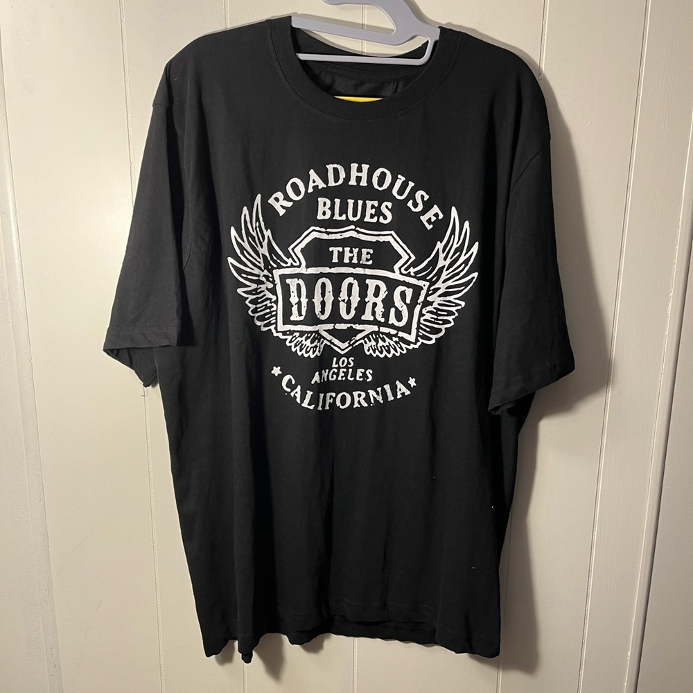 Black The Doors Graphic T-Shirt